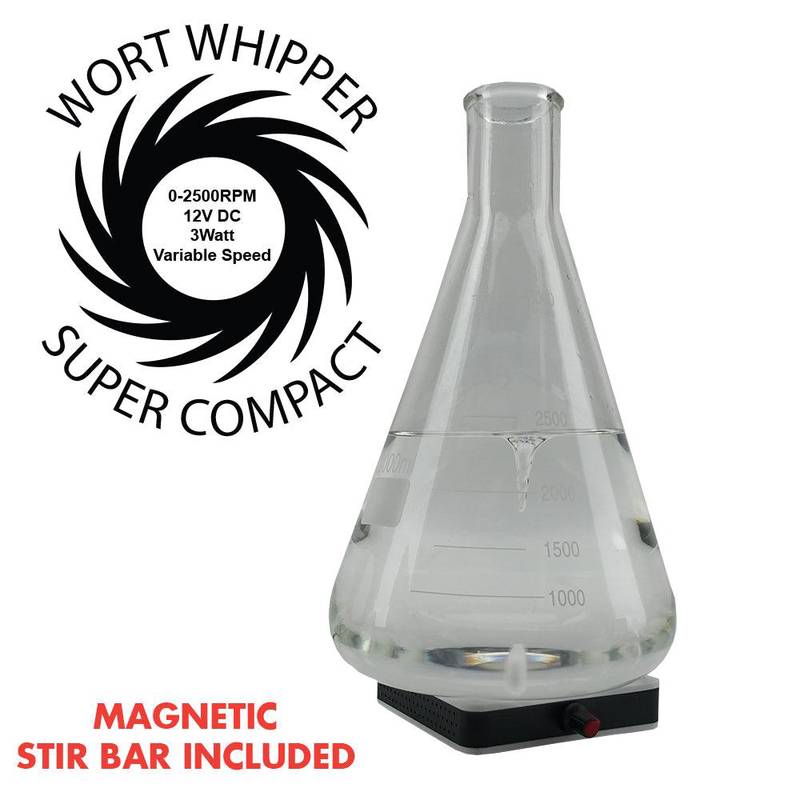 Magnetic Stirrer Wort Whipper Compact