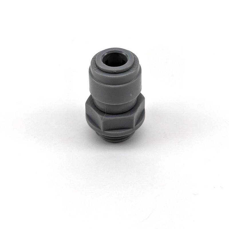 Liitin 8mm (5/16) x 3/8" DuoTight ulkokierre O-renkaalla