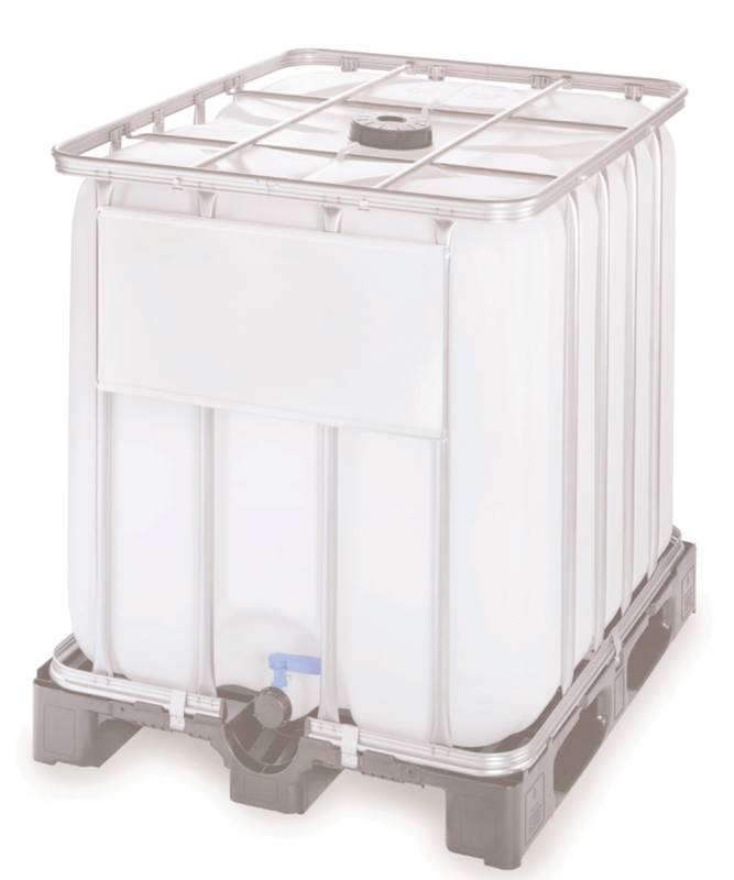 Mahuti IBC 1000L plast plastikalusel uus