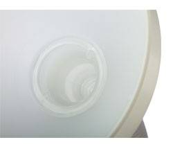 Piltuvas maistinis plastikas 24cm su filtru 29-44mm angai