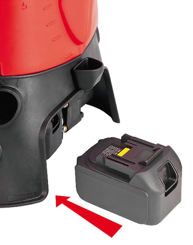 Batteridriven spruta REC 15