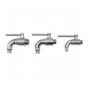 Ball valve 1" with long outlet stainless steel