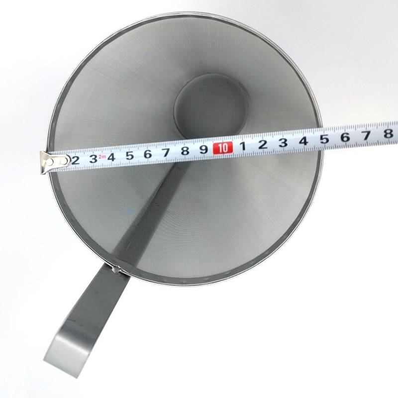 Cone filter 200 micron stainless steel