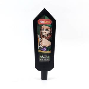 Tap handle Bishop with replaceable label