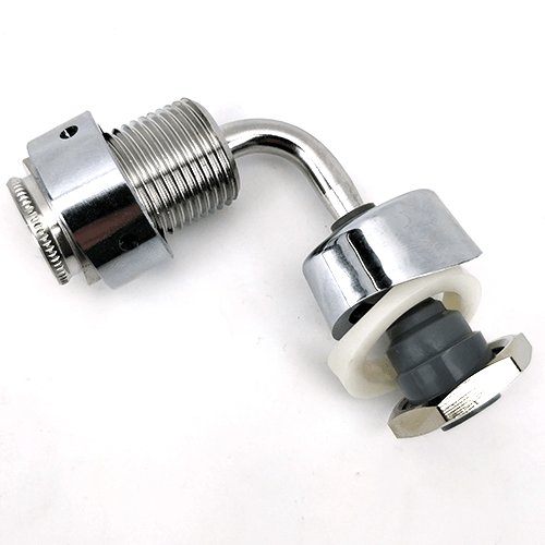 Kort skaft 6,5mm (1/4") NukaTap duotight-kompatibel rostfritt stål