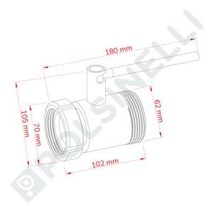 AISI 304 Stainless Steel Ball Valve DIN 32 M/F