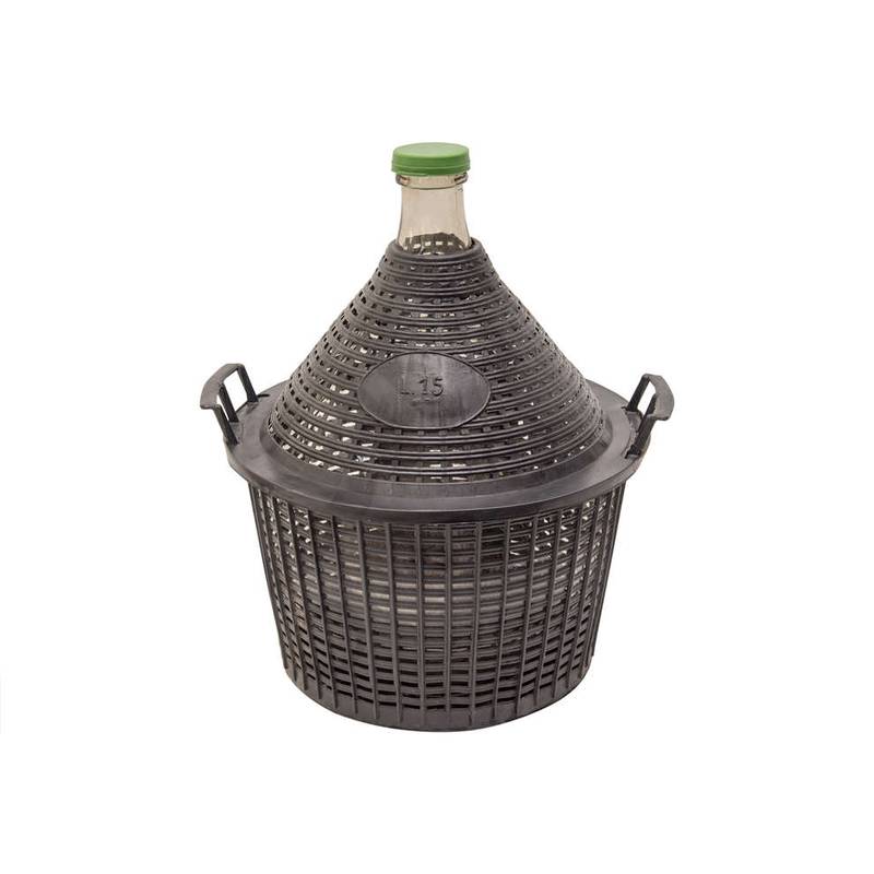 Klaaspudel 15L korviga