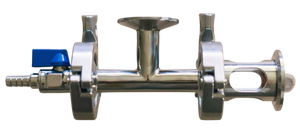 Karbonisaator vaateklaasiga tri-clamp 1,5"