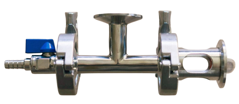 Karbonisaator vaateklaasiga tri-clamp 1,5"