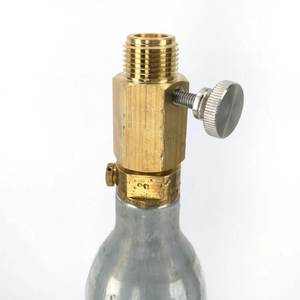 Adapter W21.8 male x TR21-4 female thread with adjustable pin deluxe