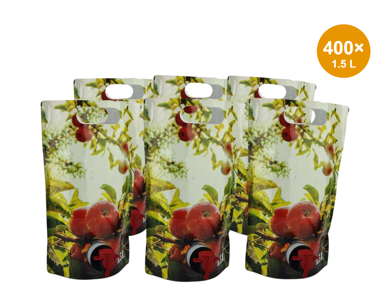 Pussi 1,5L seisova yleismalli 400pcs