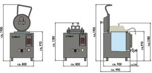 Autoklav-Kessel Korimat KA380 380L 25kW/2,5bar
