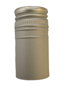 FineCap Tin-Saran BVS užsukamas dangtelis 30x60mm metalinė/sidabrinė 100vnt
