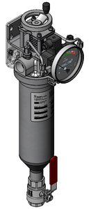 Self-cleaning semi-automatic filter FUC10 3.5m3/h 35-3000μm