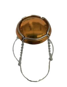Kuohuviinikorkin lanka 29,7mm kultahattu metallispindelillä 1000kpl