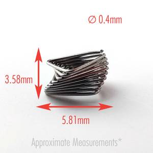 Packing SPP 500g spiral prismatic 7mm stainless steel
