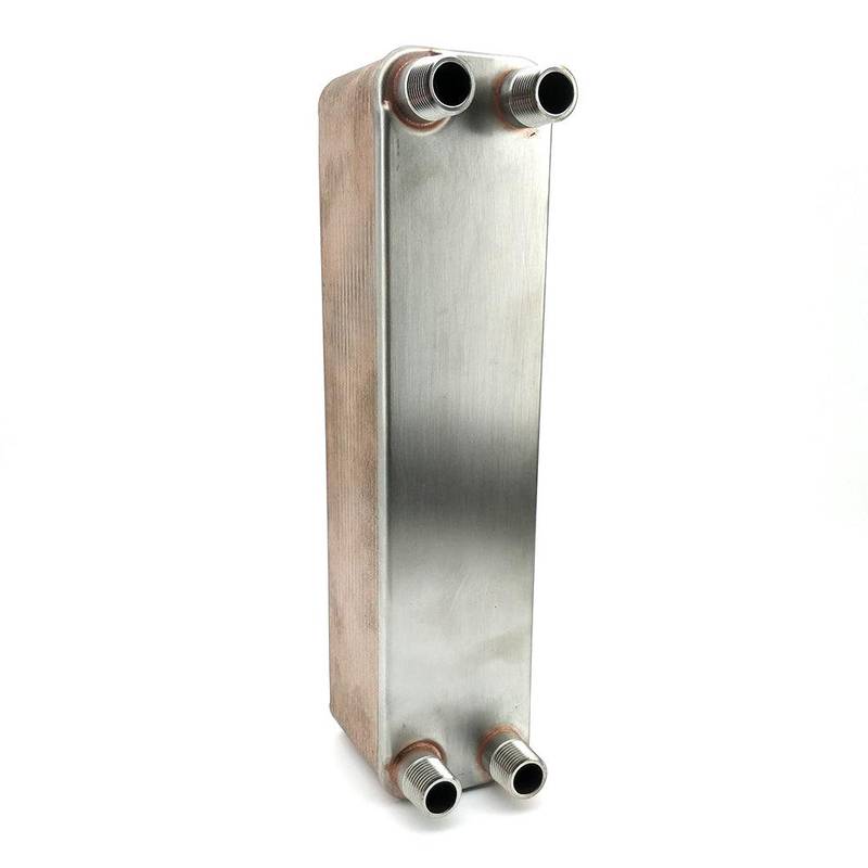 Värmeväxlare 30-plattor Chillout Threaded MKIV 1/2" BSP rostfritt stål