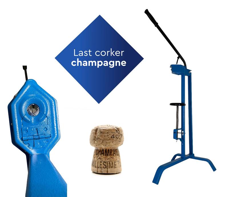 Corking bench for wine corks max Ø29.5mm