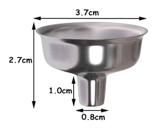Suppilo ruostumaton Ø37x8mm