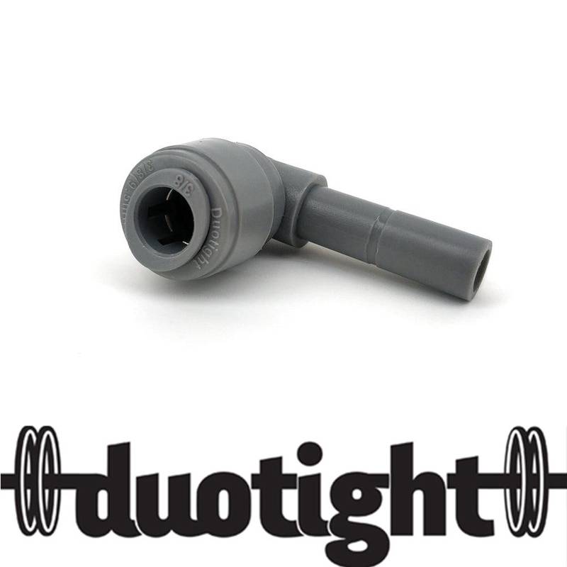 Līkums 9,5mm DuoTight iekšējā vītne x ārējā vītne