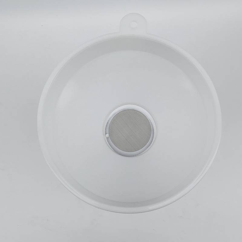 Funnel 15cm food-grade plastic with filter