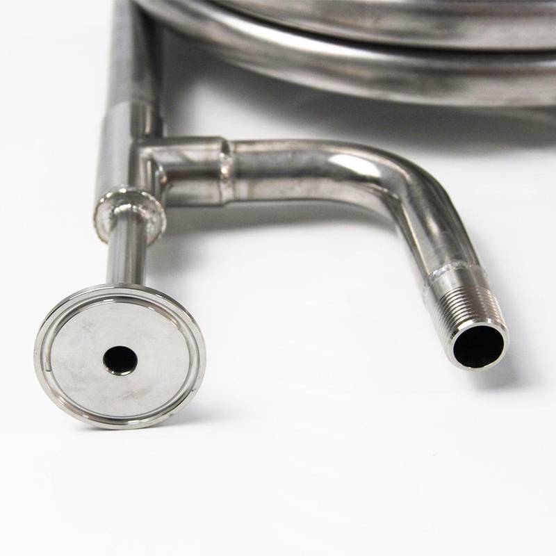 Jahutustoru Coolossus Gen2 1,5" TC virdeühendus 1/2" veeühendus vastuvoolu