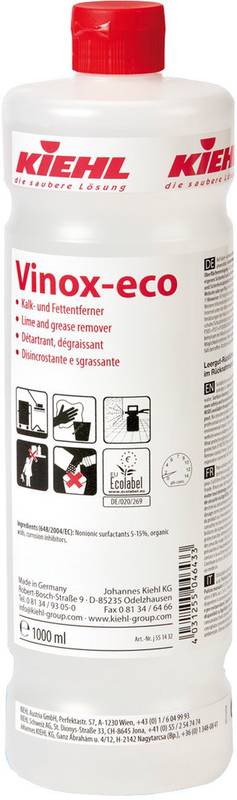 Kiehl Vinox Eco 1L Acid Cleaner in the food industry
