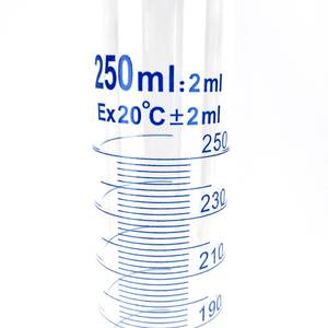 Mätcylinder 250ml glas med skala