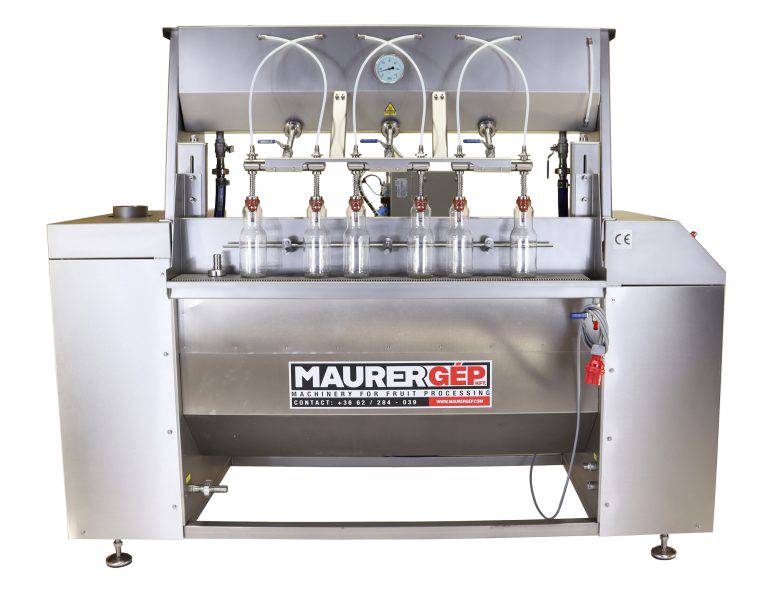 Pasteurizer MKPAG 500L/h Maurer gas-fired stainless steel