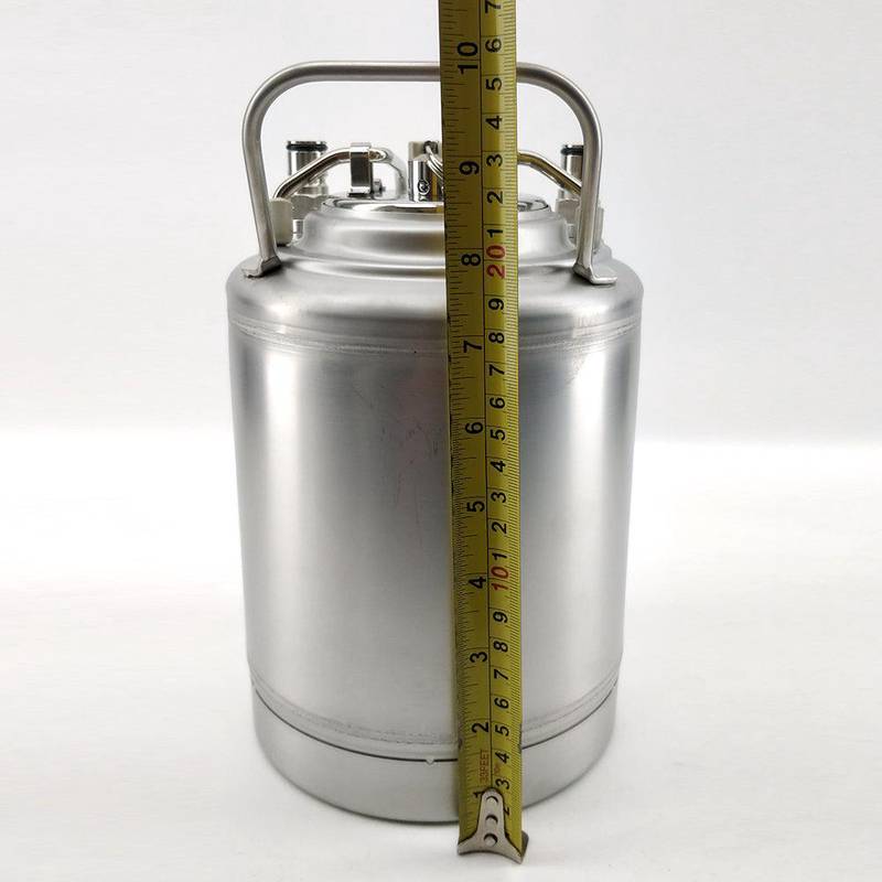 Säiliö 2L Ball Lock ruostumaton teräs