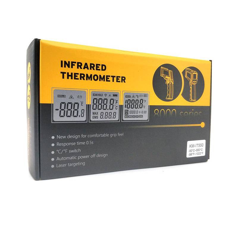 Termometer infraröd -50 till +580°C