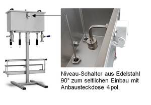 Niveauschalter Edelstahl für GG Erhitzungsanlage