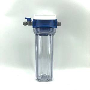 Filtra korpuss 10" pārtikas plastmasa max 4,8bar/+50°C