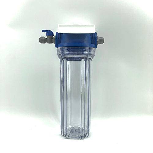 Filtra korpuss 10" pārtikas plastmasa max 4,8bar/+50°C