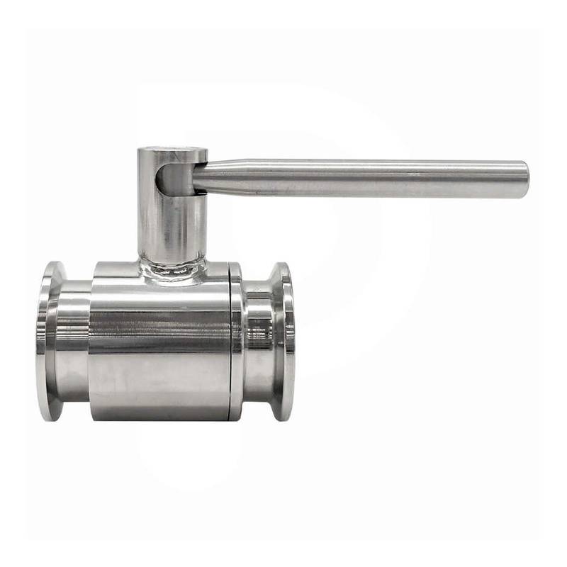 Lodveida vārsts 1"1/2 DN25 clamp nerūsējošais tērauds