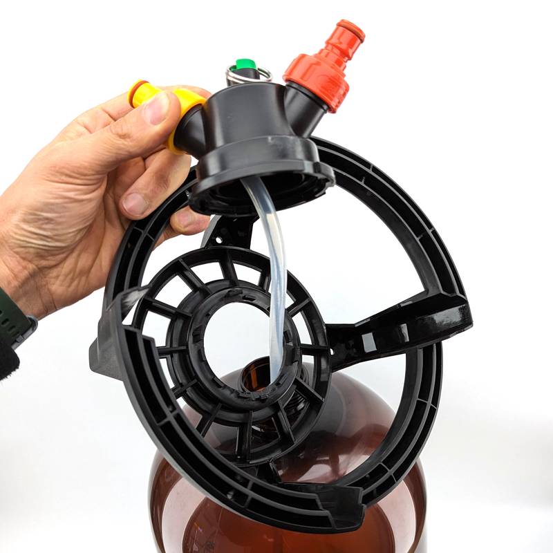 Tank 20L Oxebar PET pressure with connection fittings