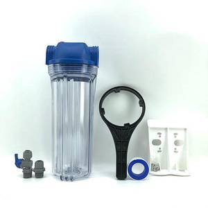 Filtra korpuss 10" pārtikas plastmasa max 4,8bar/+50°C