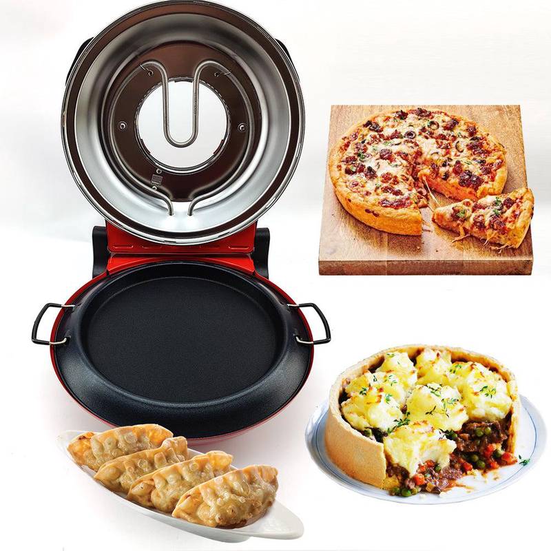 Crusteez elektrisk pizzaugn 1200W