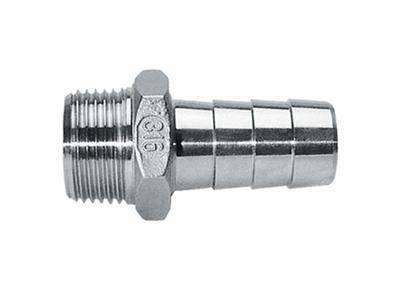 Letkuliitin 3/4"x16mm ulkokierteellä AISI 316 ruostumaton