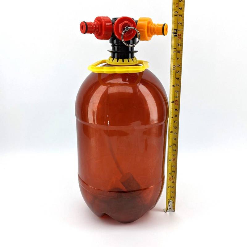 Pressure container 4L PET with cap and handle