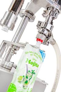 Monoblock Doypack-Beutelfüller und Verschließer 50-1500ml ohne Stickstoff Tenco