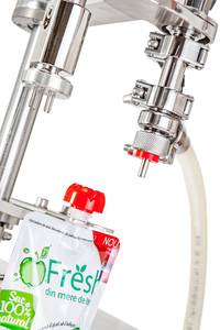 Monoblokas doypack maišelių pildytuvas-uždaromuvas 50-1300ml su azoto injekcija Tenco