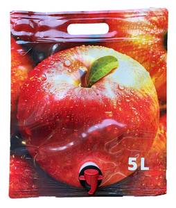 Pussi 5L seisova punainen omena