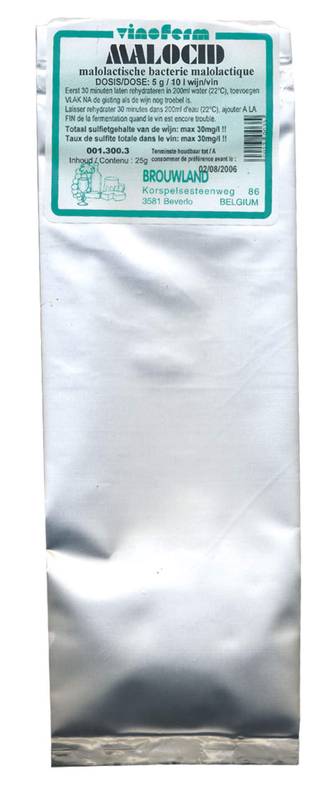 Malocid malolactic bact. 25g for 50L