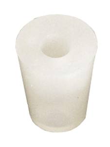 Silicone bung 21/27mm with 9mm hole