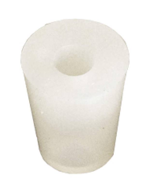 Silicone bung 21/27mm with 9mm hole