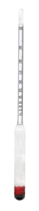 Alkoholmätare 0-100° vol för destillerade drycker