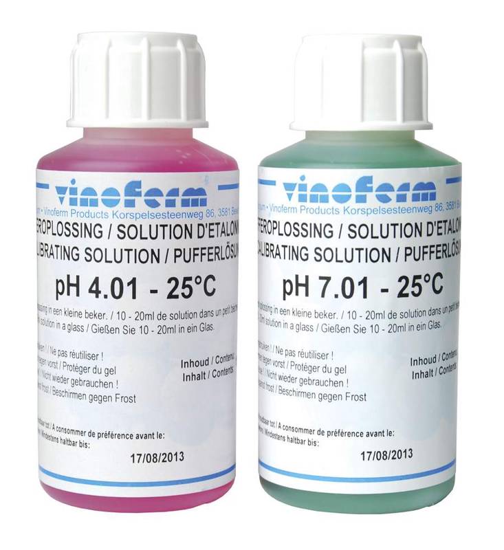 Kalibravimo tirpalas ph 4,01/7,01 2x100ml