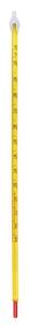 Termometer alkohol -20 till 100°C gul