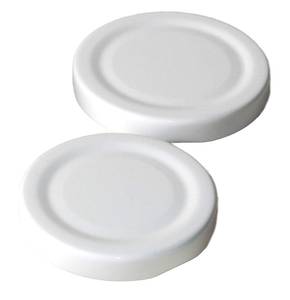 Metallkork 48mm valge 100tk